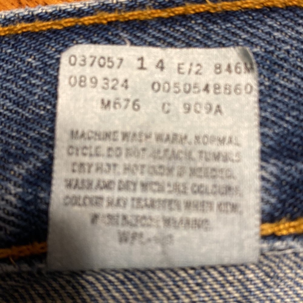 Vintage Men's 505 Levi's Jeans 40 x 32 - Picture 7 of 16